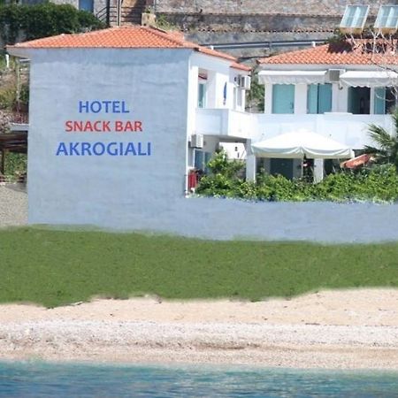 Akrogiali Hotel Plomari Exterior foto